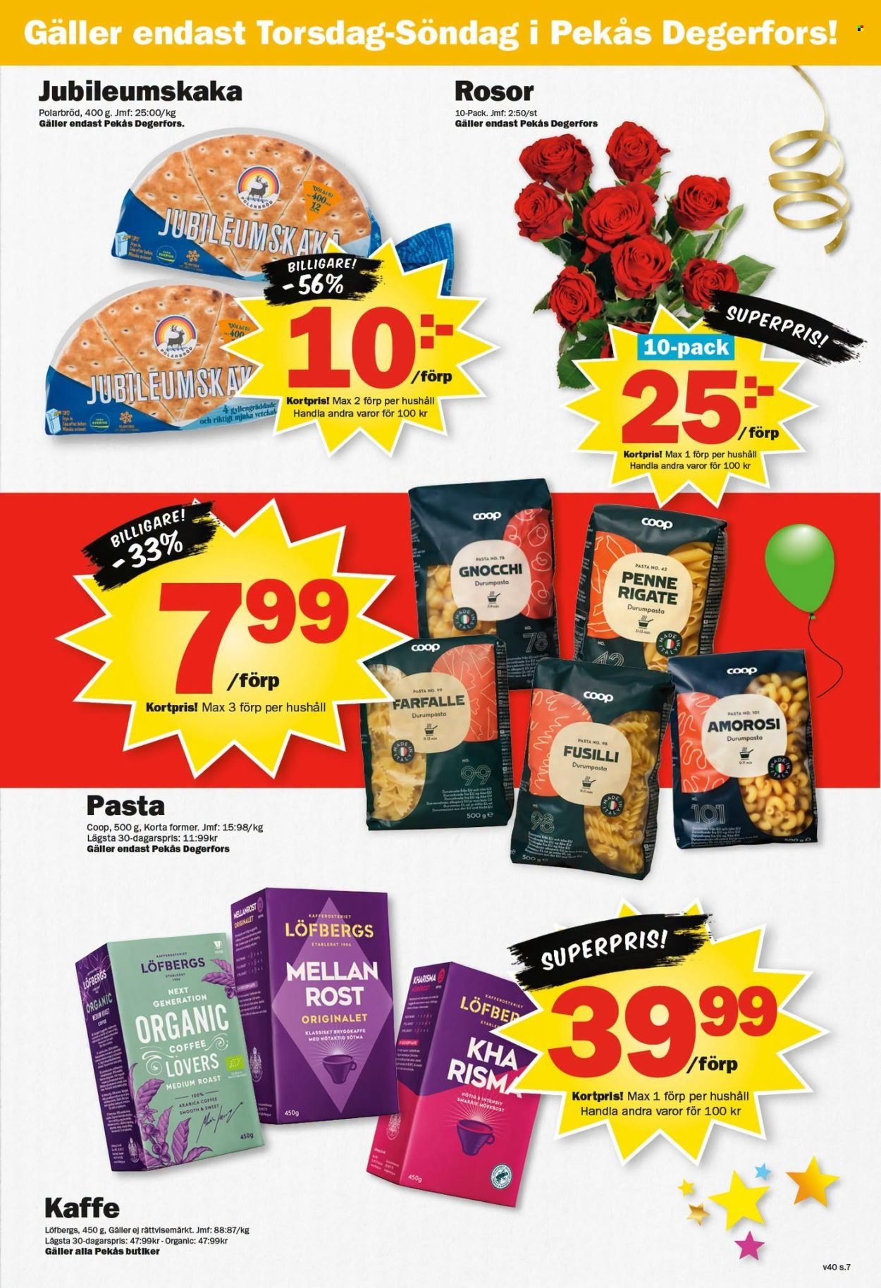 PEKÅS reklamblad - T.o.m. måndag 28/09 2026