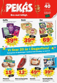PEKÅS reklamblad - T.o.m. måndag 28/09 2026