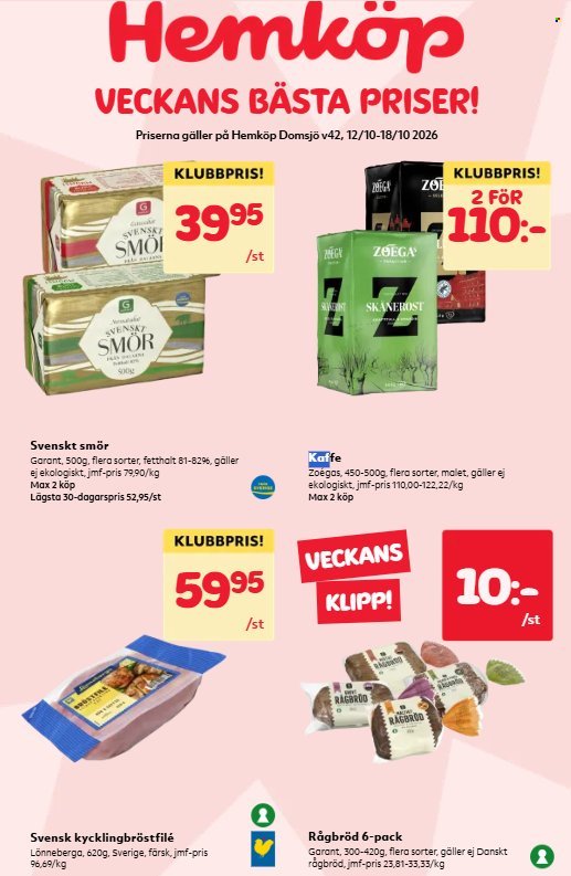 HEMKÖP reklamblad - T.o.m. måndag 12/10 2026