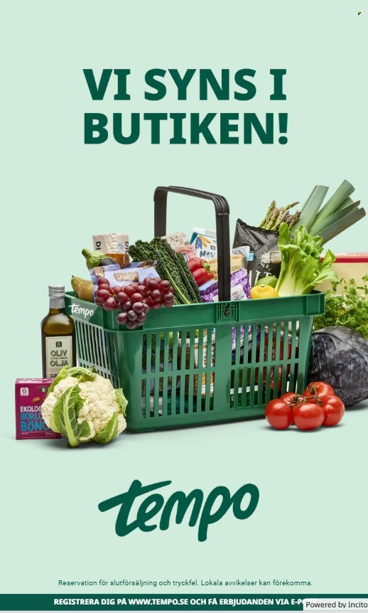 TEMPO reklamblad - T.o.m. måndag 28/09 2026