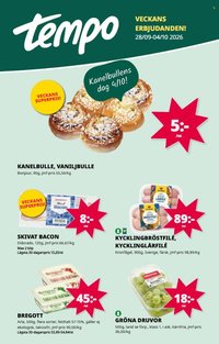 TEMPO reklamblad - T.o.m. måndag 28/09 2026