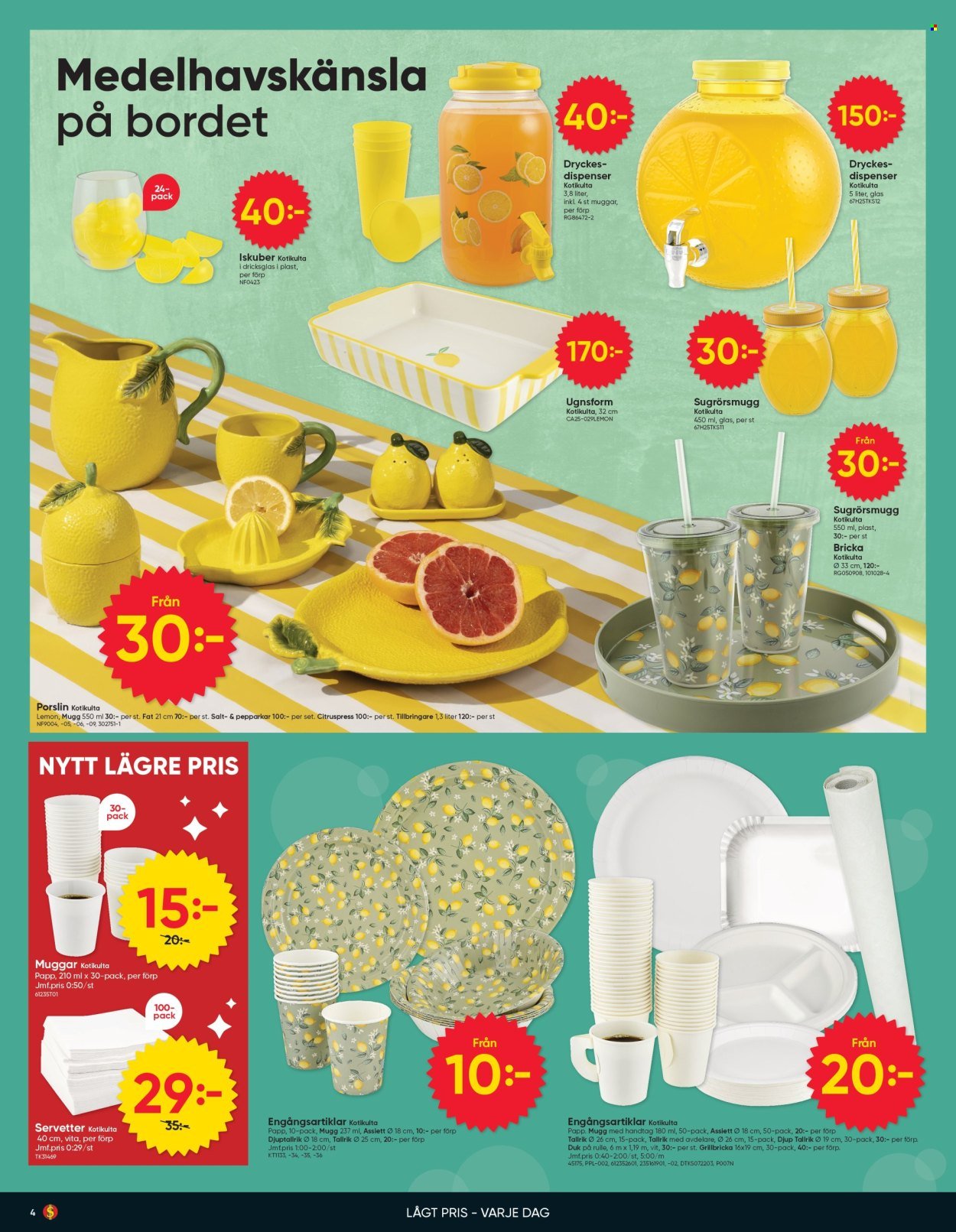 DOLLARSTORE reklamblad - T.o.m. måndag 06/04 2026