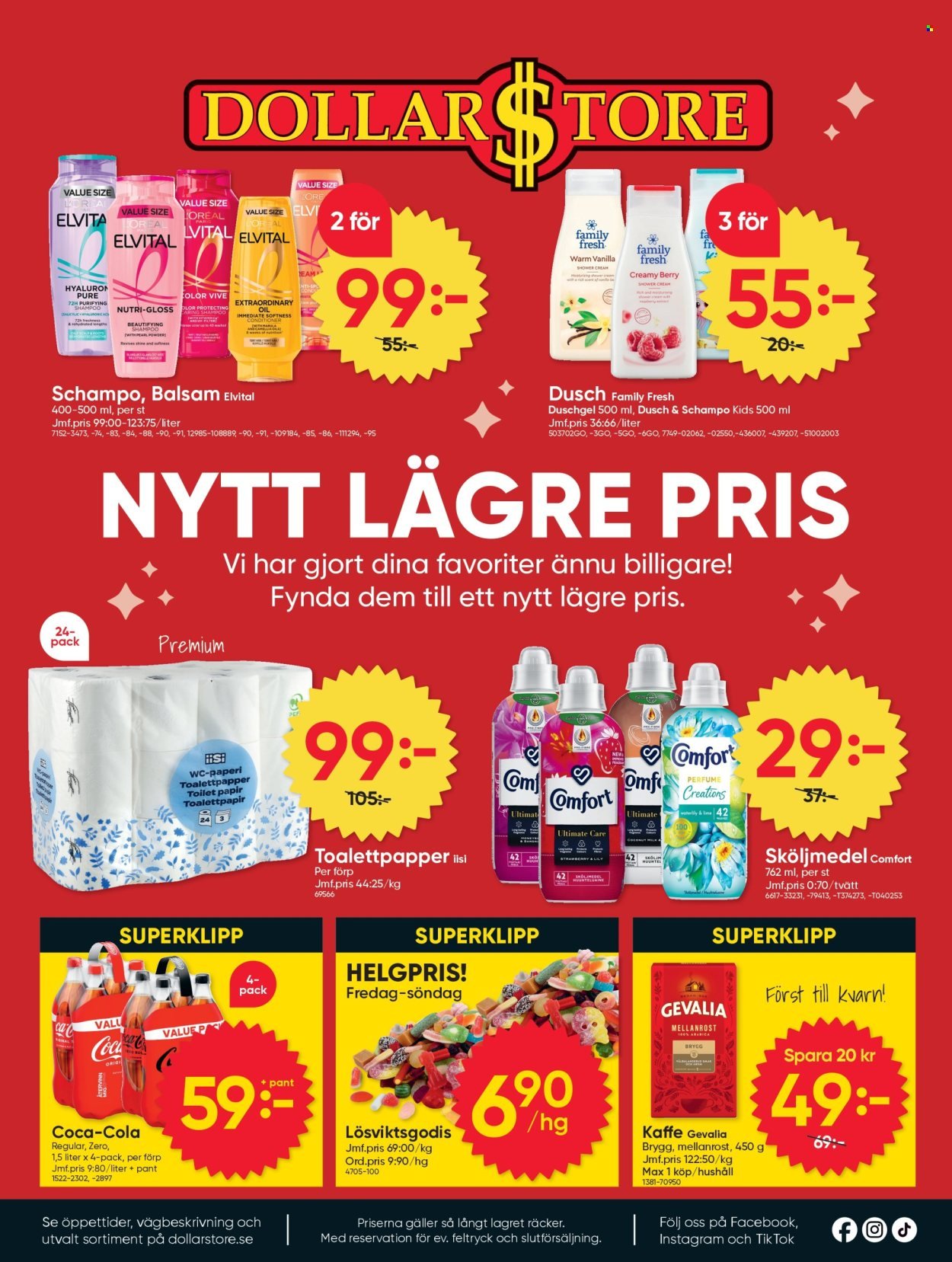 DOLLARSTORE reklamblad - T.o.m. måndag 23/02 2026