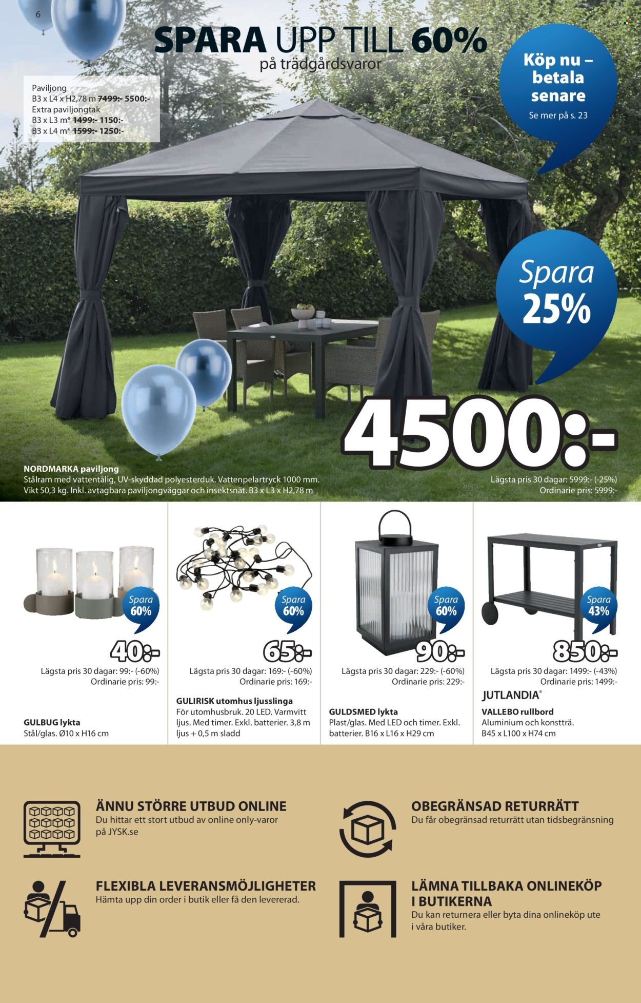 JYSK reklamblad - Veckans erbjudanden