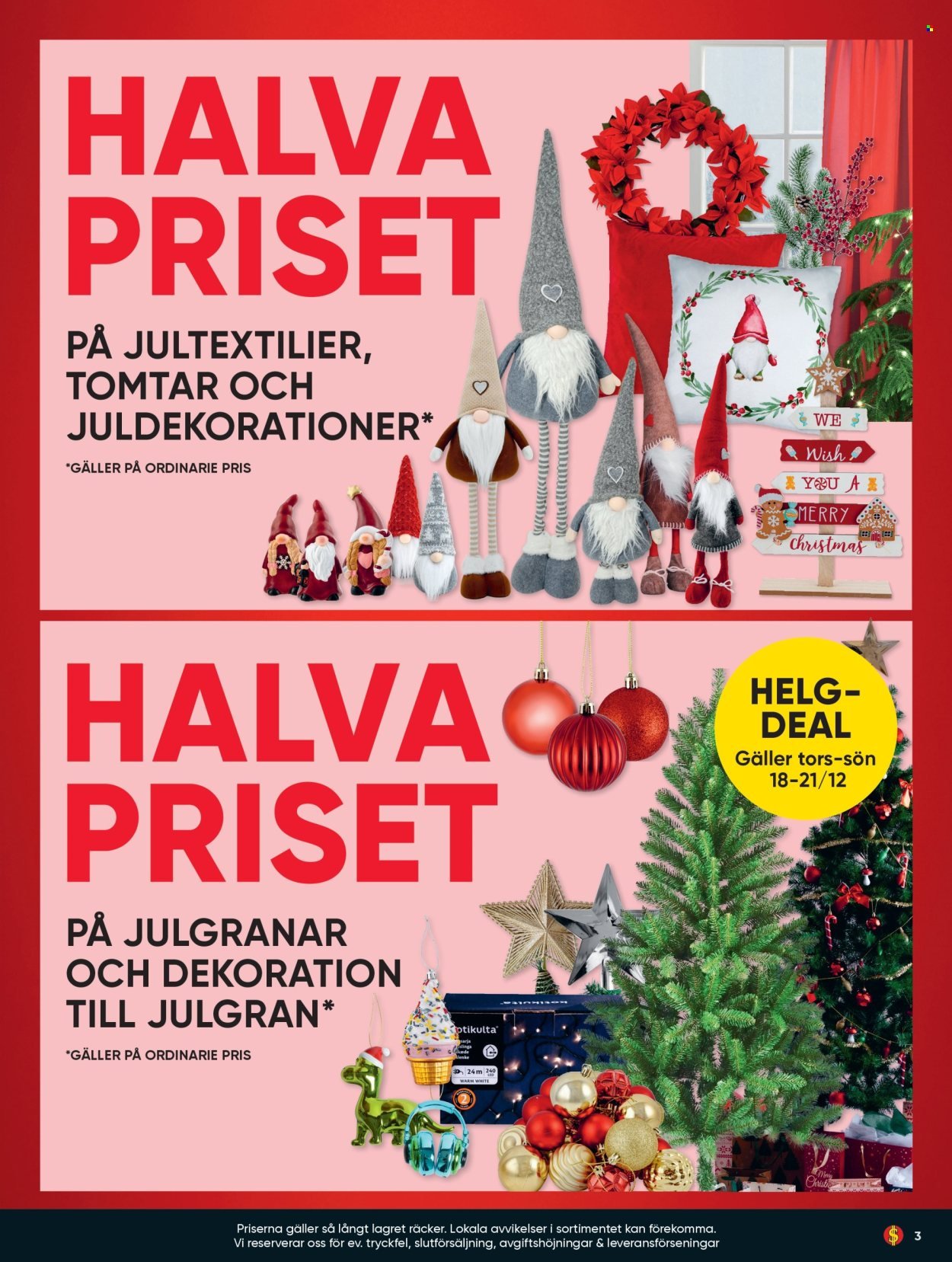 DOLLARSTORE reklamblad - T.o.m. måndag 15/12 2025