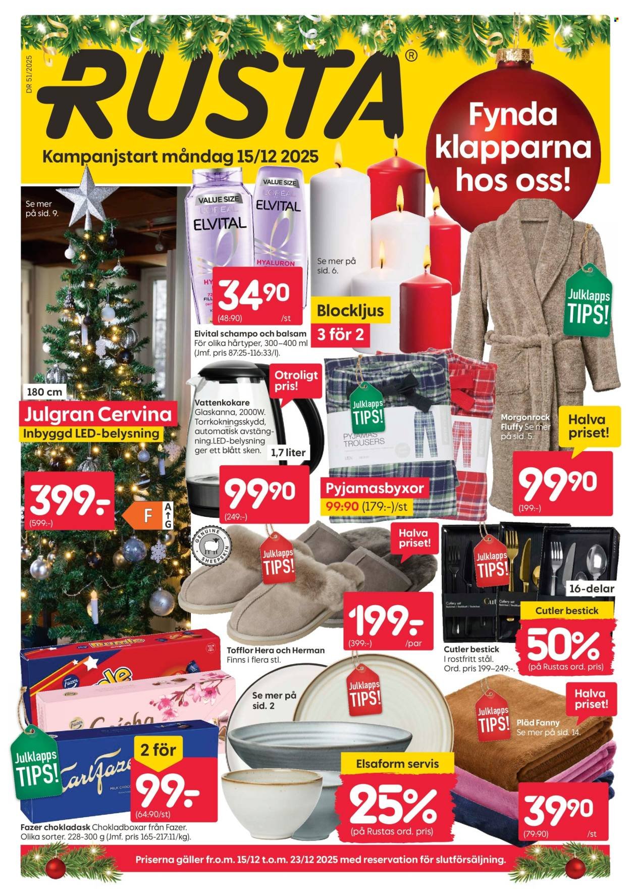 RUSTA reklamblad - T.o.m. måndag 15/12 2025