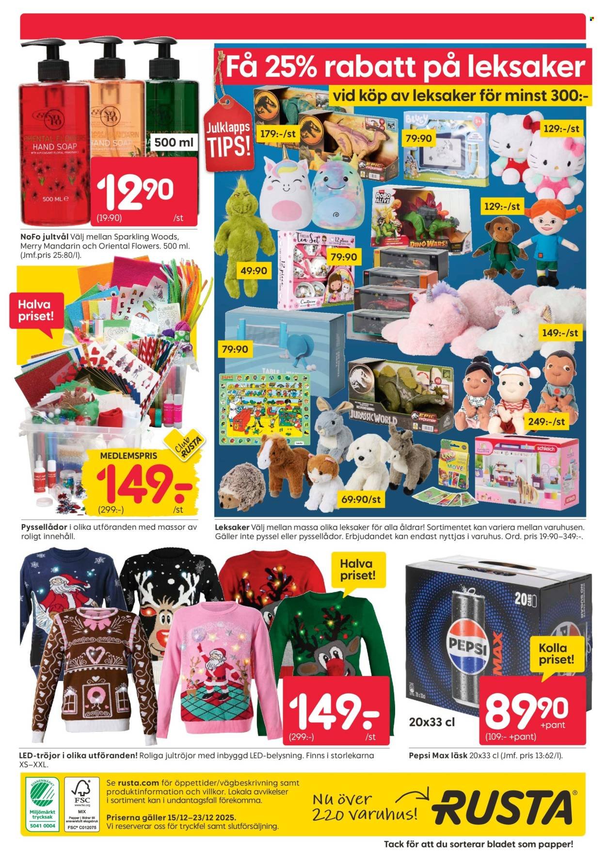 RUSTA reklamblad - T.o.m. måndag 15/12 2025