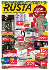 RUSTA reklamblad - T.o.m. måndag 15/12 2025