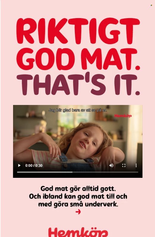 HEMKÖP reklamblad - T.o.m. måndag 14/09 2026