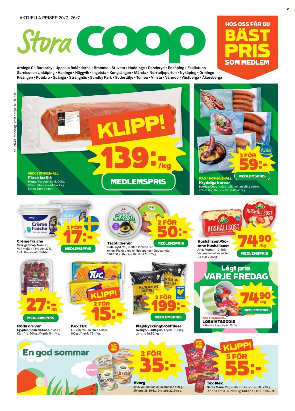 STORA COOP reklamblad - T.o.m. måndag 20/07 2026