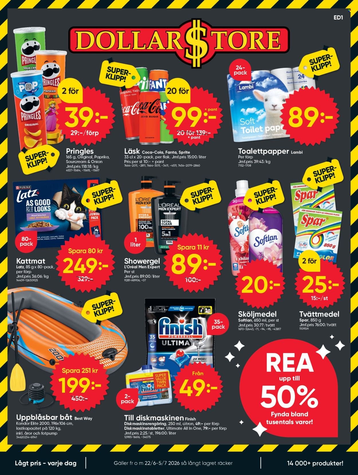 DOLLARSTORE reklamblad - T.o.m. måndag 22/06 2026