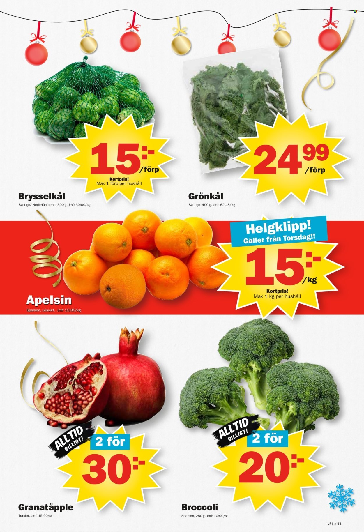 PEKÅS reklamblad - T.o.m. måndag 15/12 2025