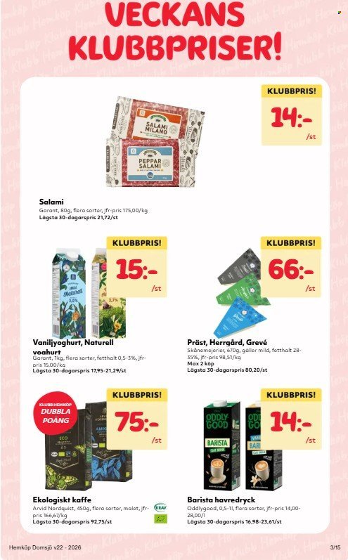 HEMKÖP reklamblad - T.o.m. måndag 25/05 2026