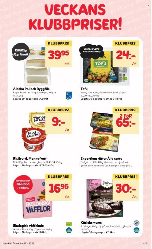HEMKÖP reklamblad - T.o.m. måndag 25/05 2026