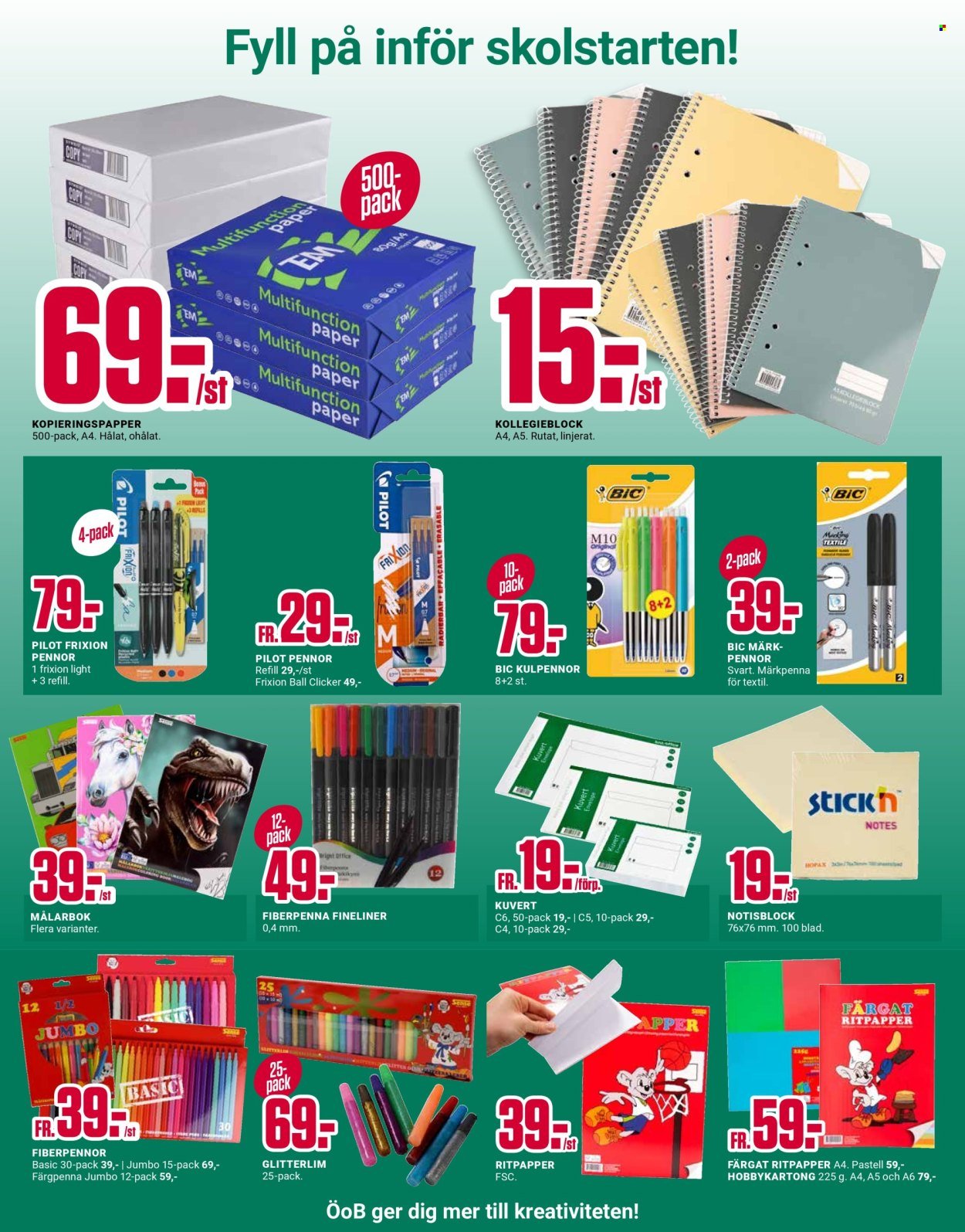ÖOB reklamblad - T.o.m. måndag 10/08 2026
