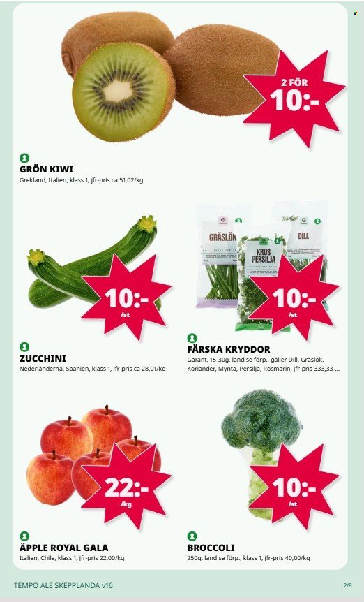 TEMPO reklamblad - T.o.m. måndag 13/04 2026