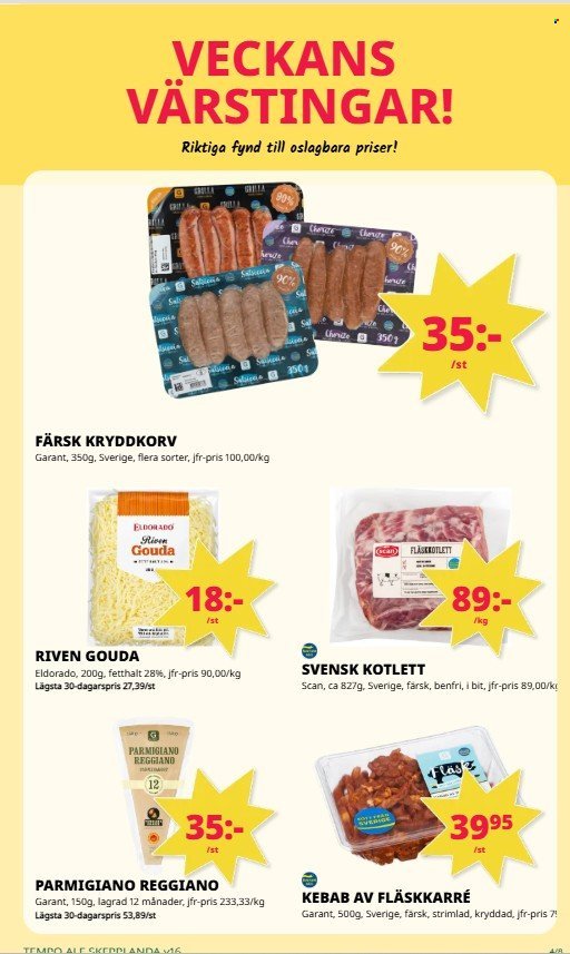 TEMPO reklamblad - T.o.m. måndag 13/04 2026