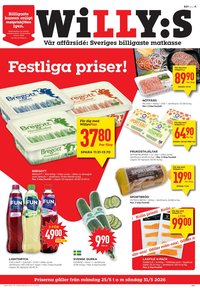 WILLYS reklamblad - T.o.m. måndag 25/05 2026