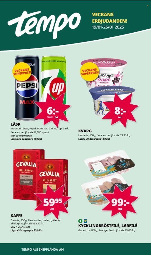 TEMPO reklamblad - T.o.m. måndag 19/01 2026