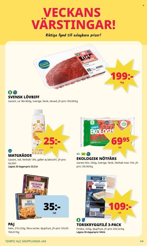 TEMPO reklamblad - T.o.m. måndag 19/01 2026