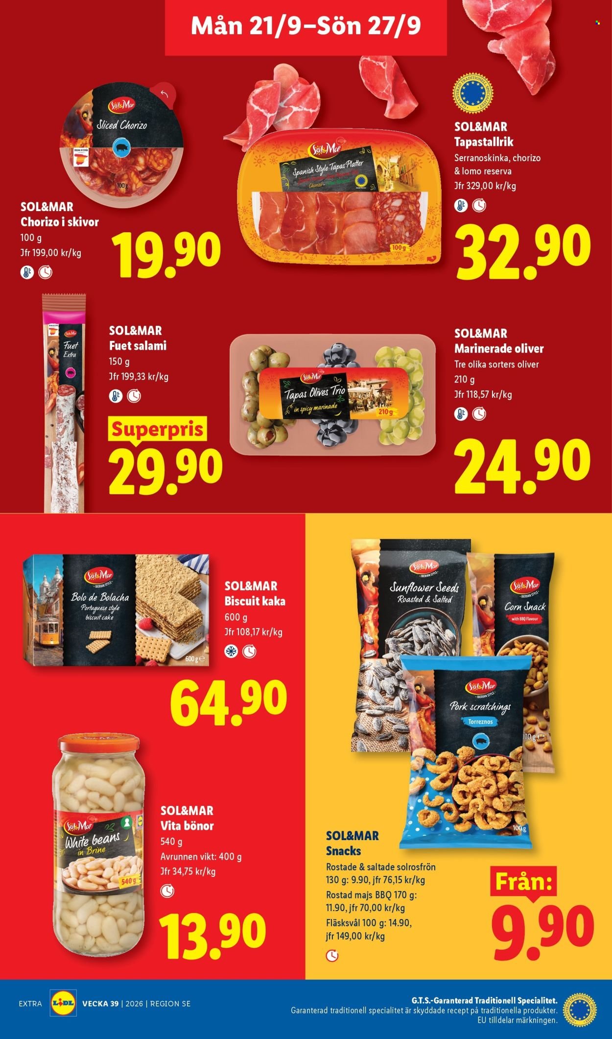 LIDL reklamblad - ERBJUDANDEN VECKA 39