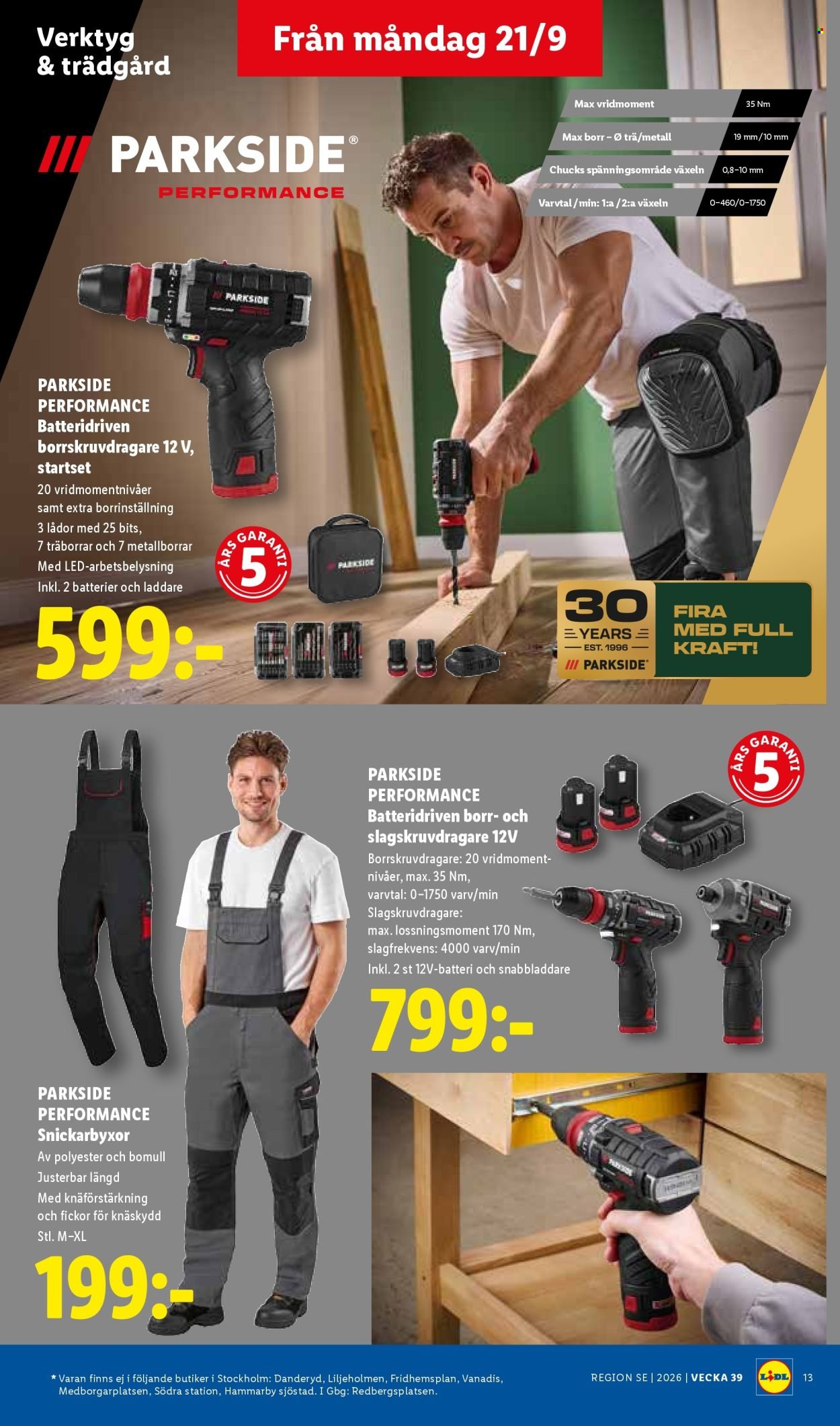 LIDL reklamblad - ERBJUDANDEN VECKA 39