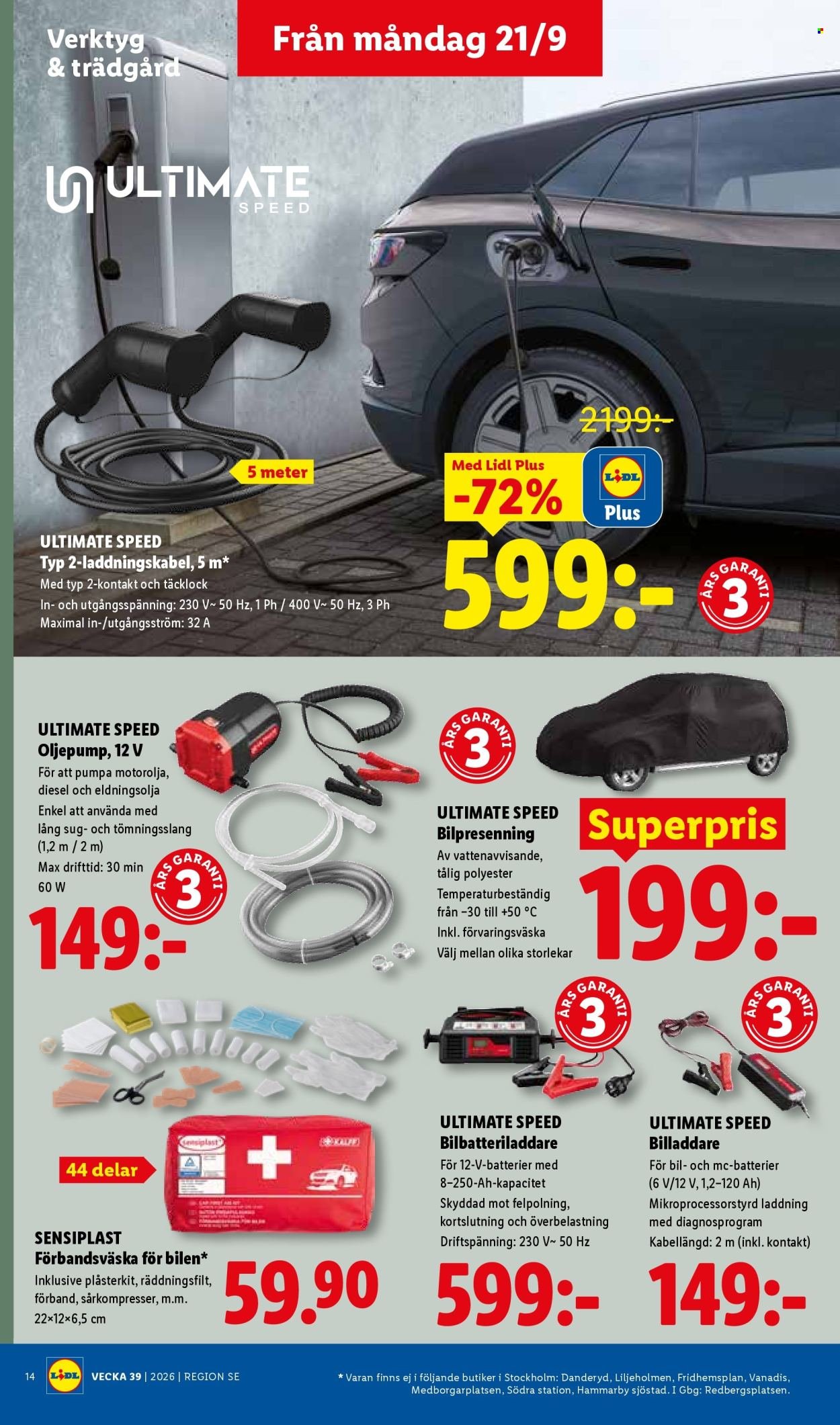 LIDL reklamblad - ERBJUDANDEN VECKA 39