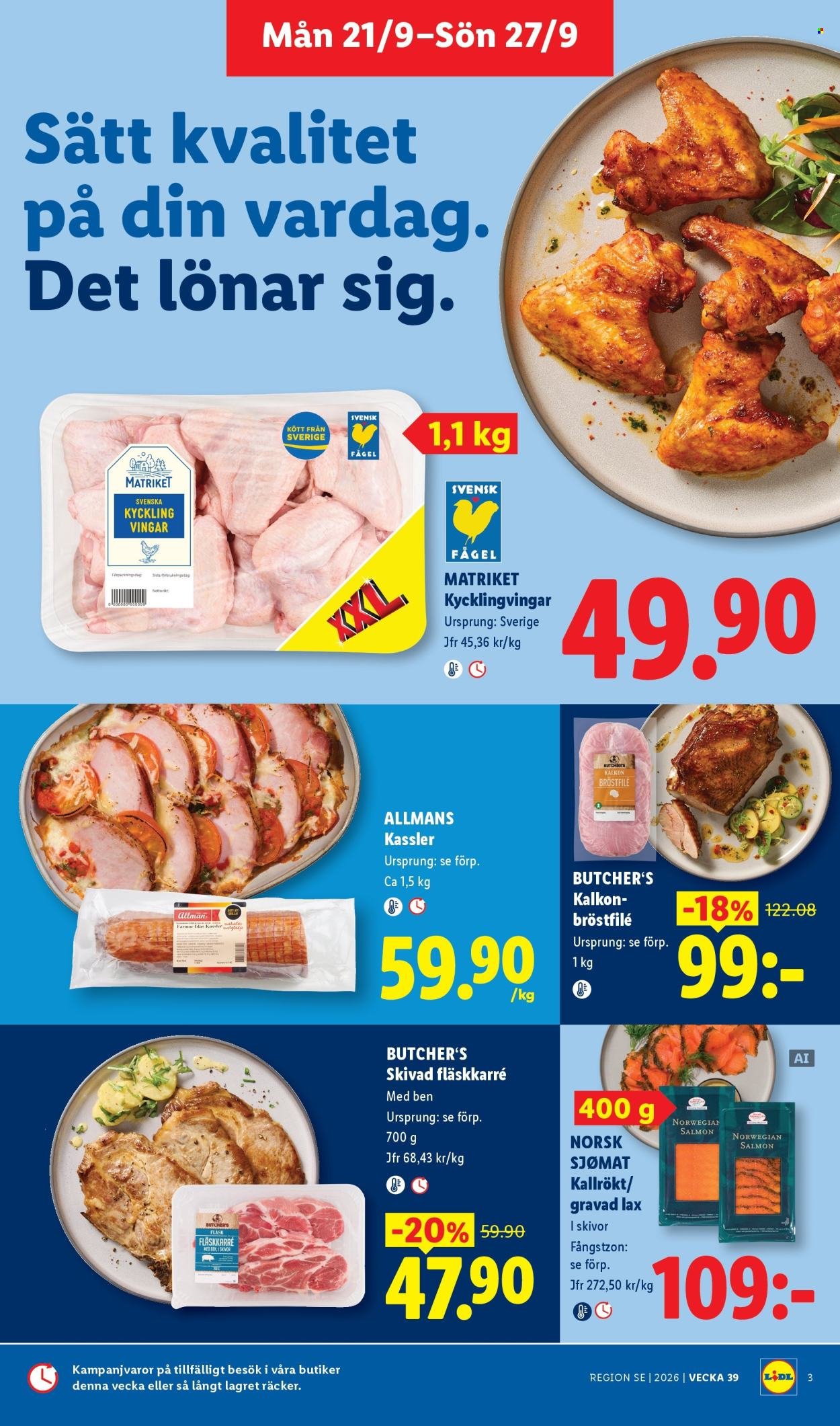 LIDL reklamblad - ERBJUDANDEN VECKA 39