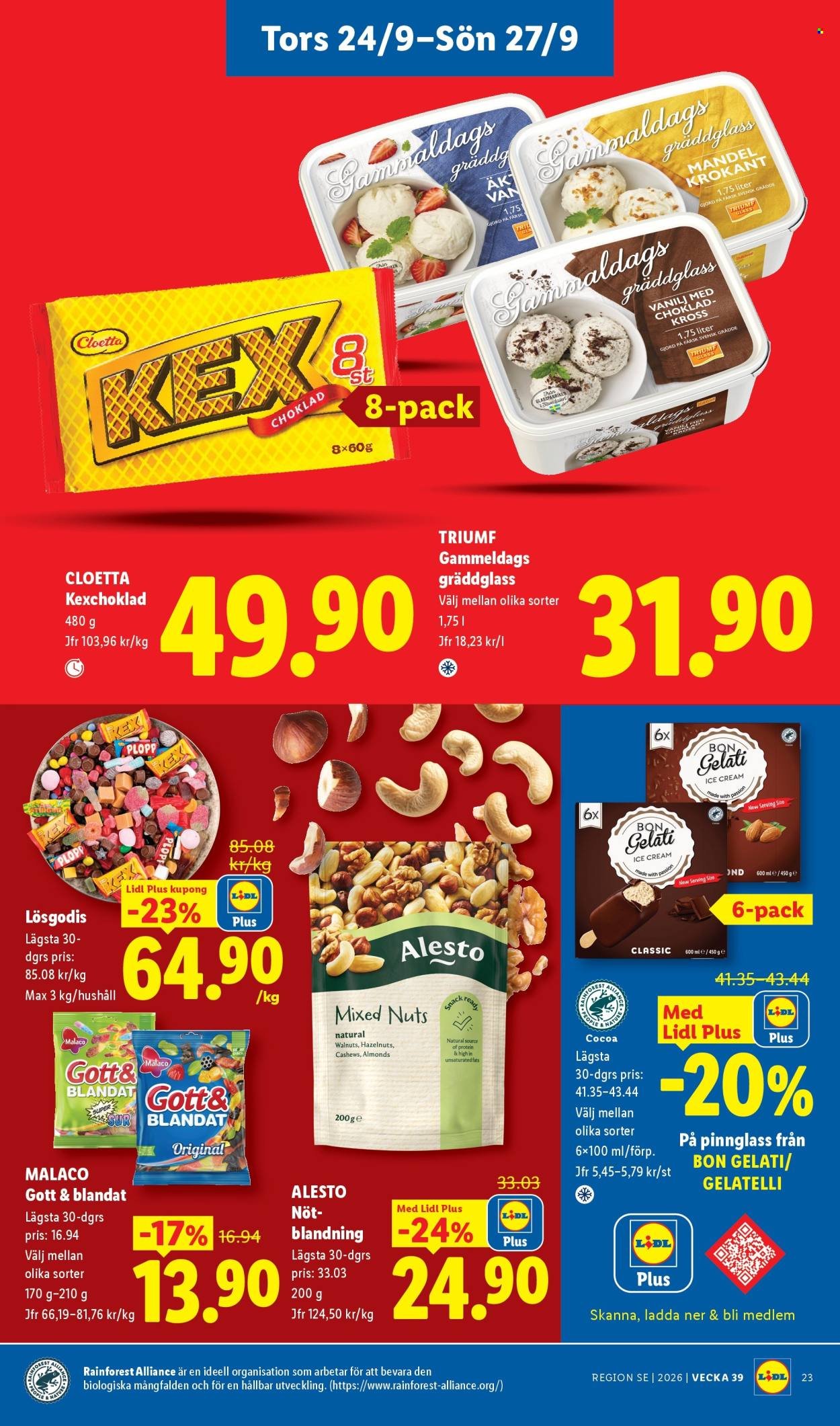 LIDL reklamblad - ERBJUDANDEN VECKA 39