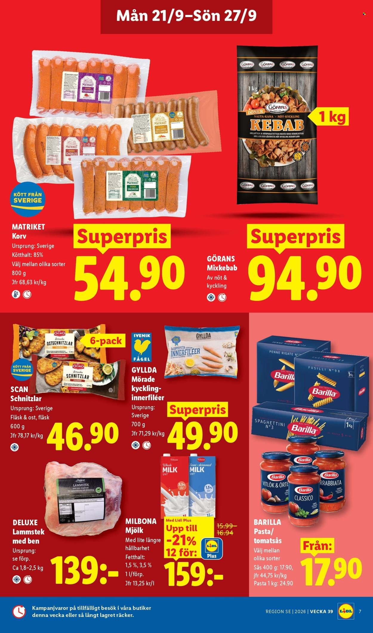LIDL reklamblad - ERBJUDANDEN VECKA 39