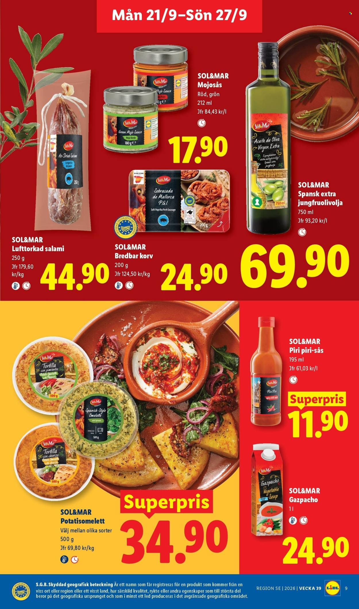 LIDL reklamblad - ERBJUDANDEN VECKA 39