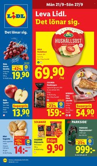 LIDL reklamblad - ERBJUDANDEN VECKA 39