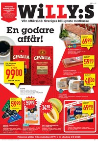 WILLYS reklamblad - T.o.m. måndag 27/07 2026
