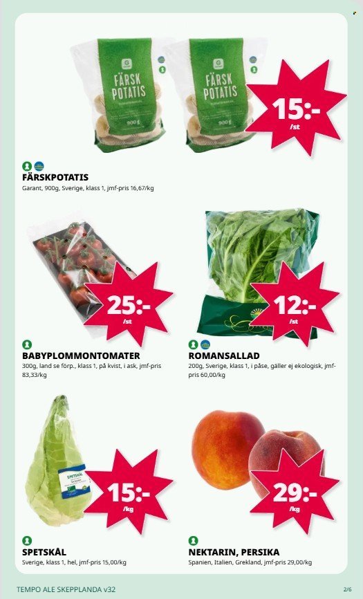 TEMPO reklamblad - T.o.m. måndag 03/08 2026