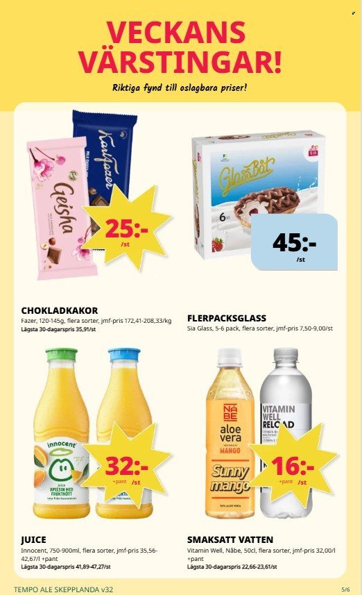 TEMPO reklamblad - T.o.m. måndag 03/08 2026