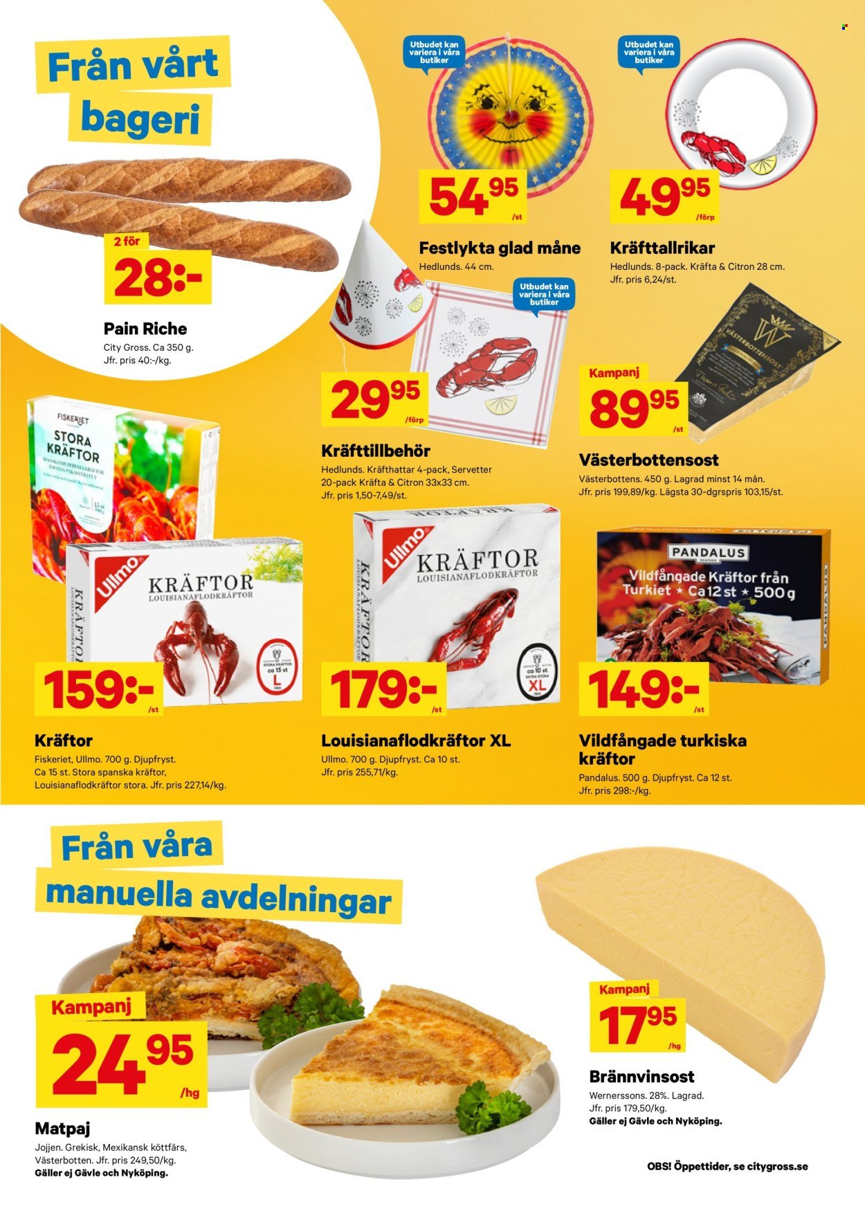 CITY GROSS reklamblad - T.o.m. måndag 03/08 2026