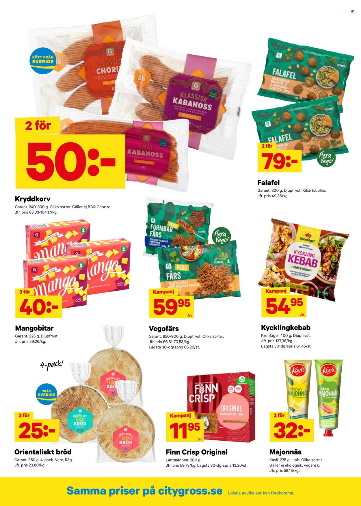 CITY GROSS reklamblad - T.o.m. måndag 03/08 2026