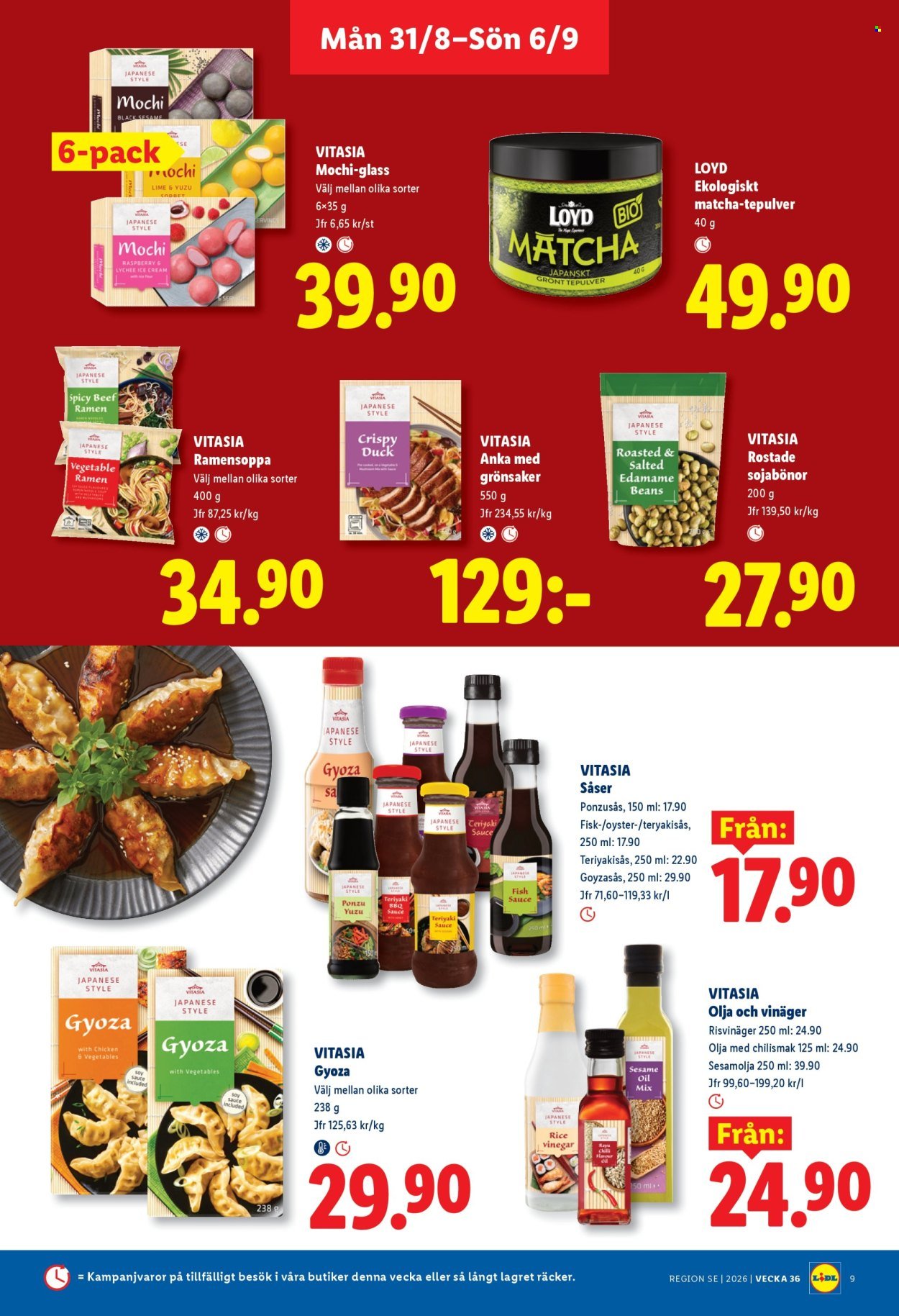 LIDL reklamblad - ERBJUDANDEN VECKA 36