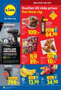 LIDL reklamblad - ERBJUDANDEN VECKA 36