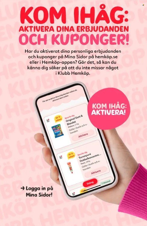 HEMKÖP reklamblad - T.o.m. måndag 15/06 2026