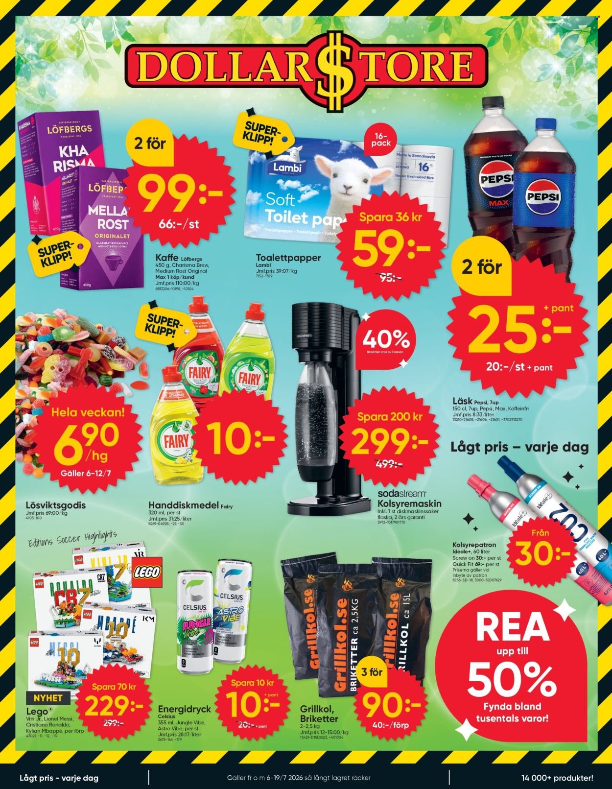DOLLARSTORE reklamblad - T.o.m. måndag 06/07 2026