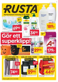 RUSTA reklamblad - T.o.m. måndag 12/10 2026