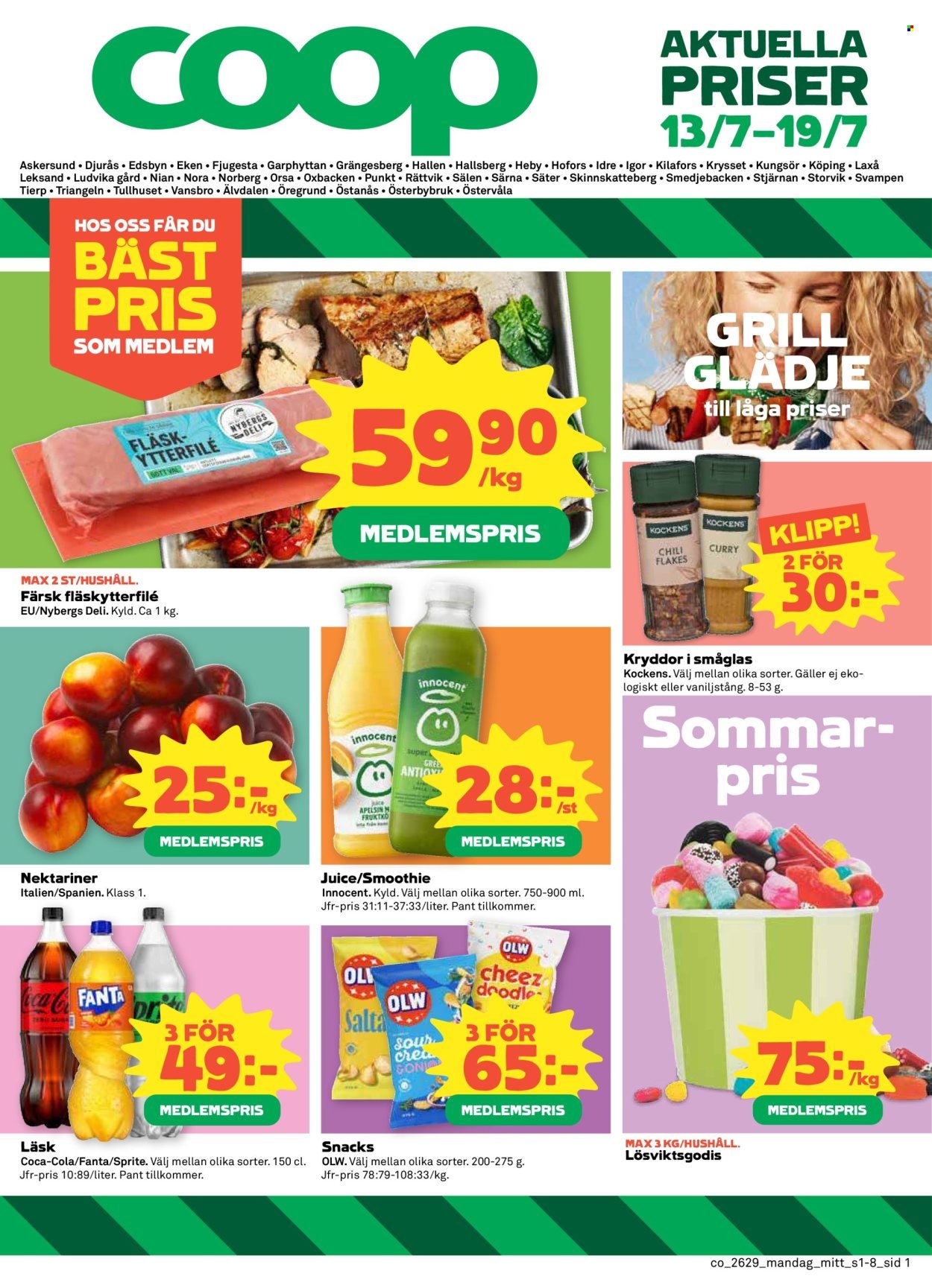 COOP reklamblad - T.o.m. måndag 13/07 2026