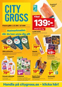 CITY GROSS reklamblad - T.o.m. måndag 29/06 2026