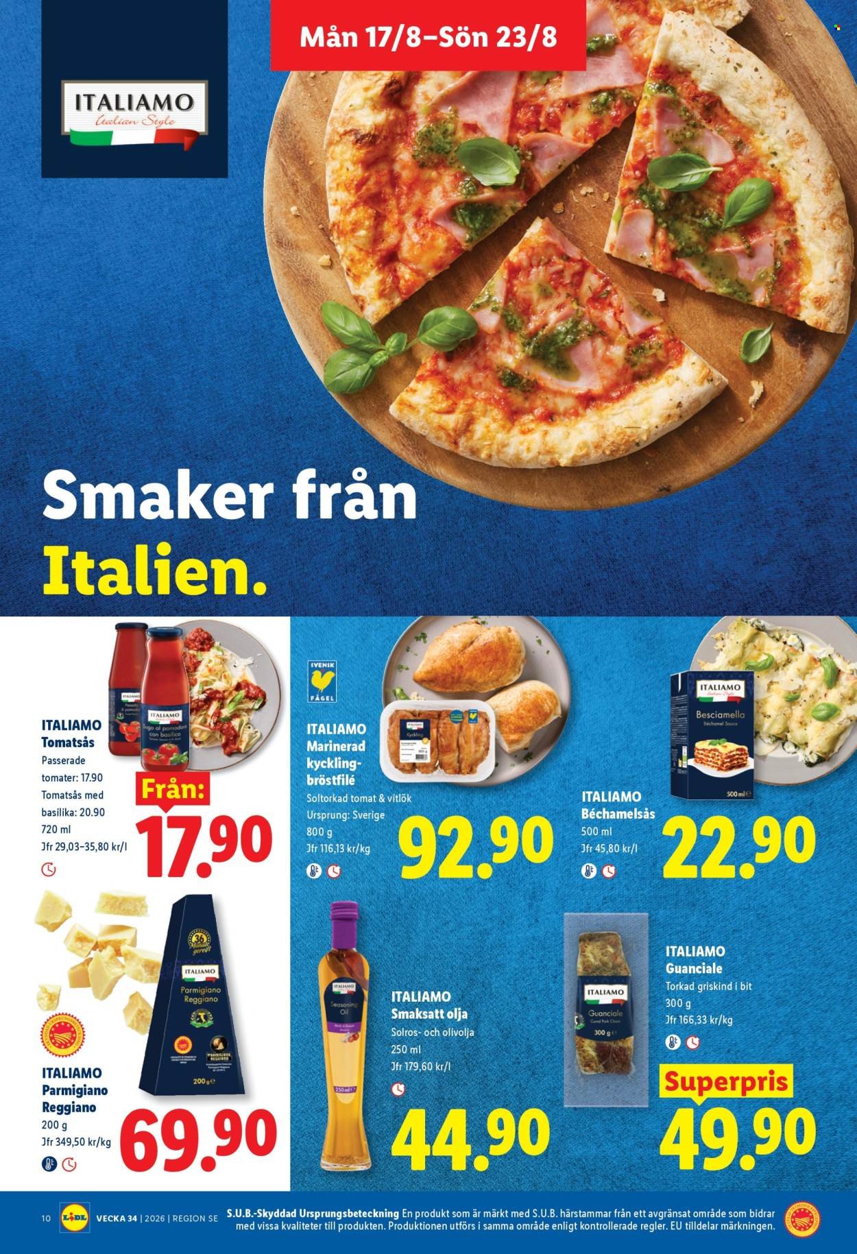 LIDL reklamblad - ERBJUDANDEN VECKA 34