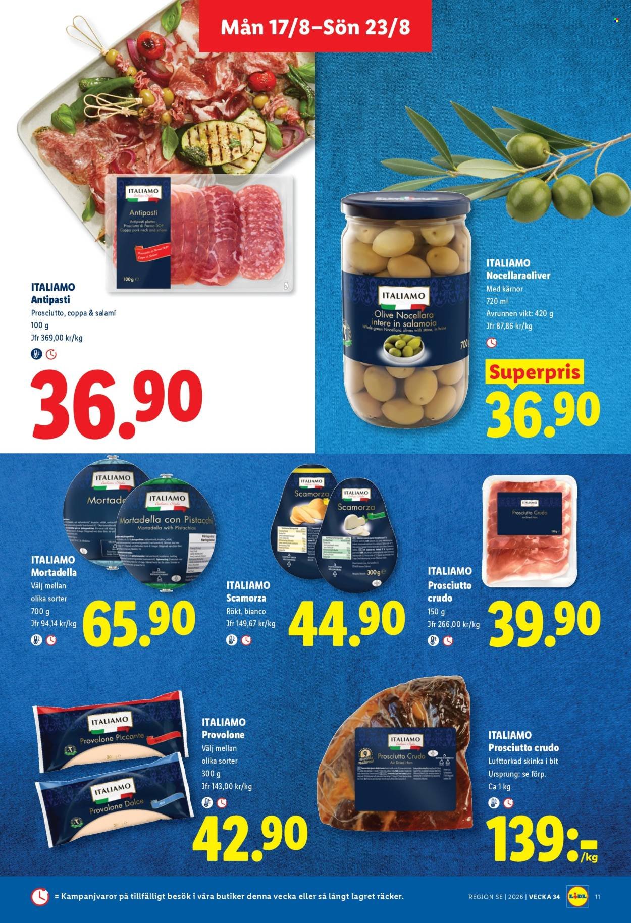LIDL reklamblad - ERBJUDANDEN VECKA 34