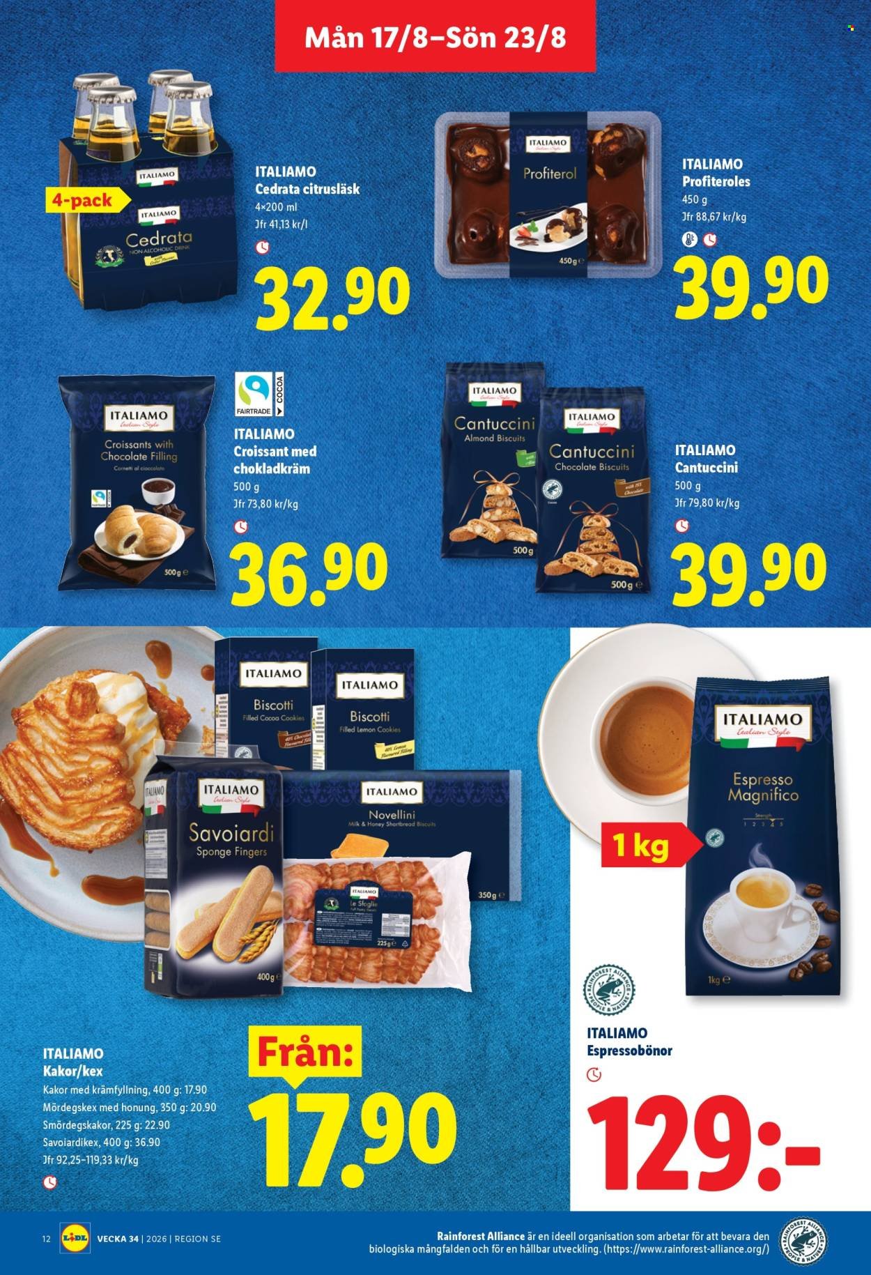 LIDL reklamblad - ERBJUDANDEN VECKA 34