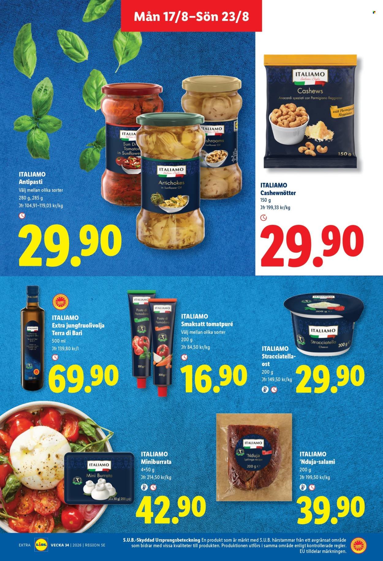 LIDL reklamblad - ERBJUDANDEN VECKA 34