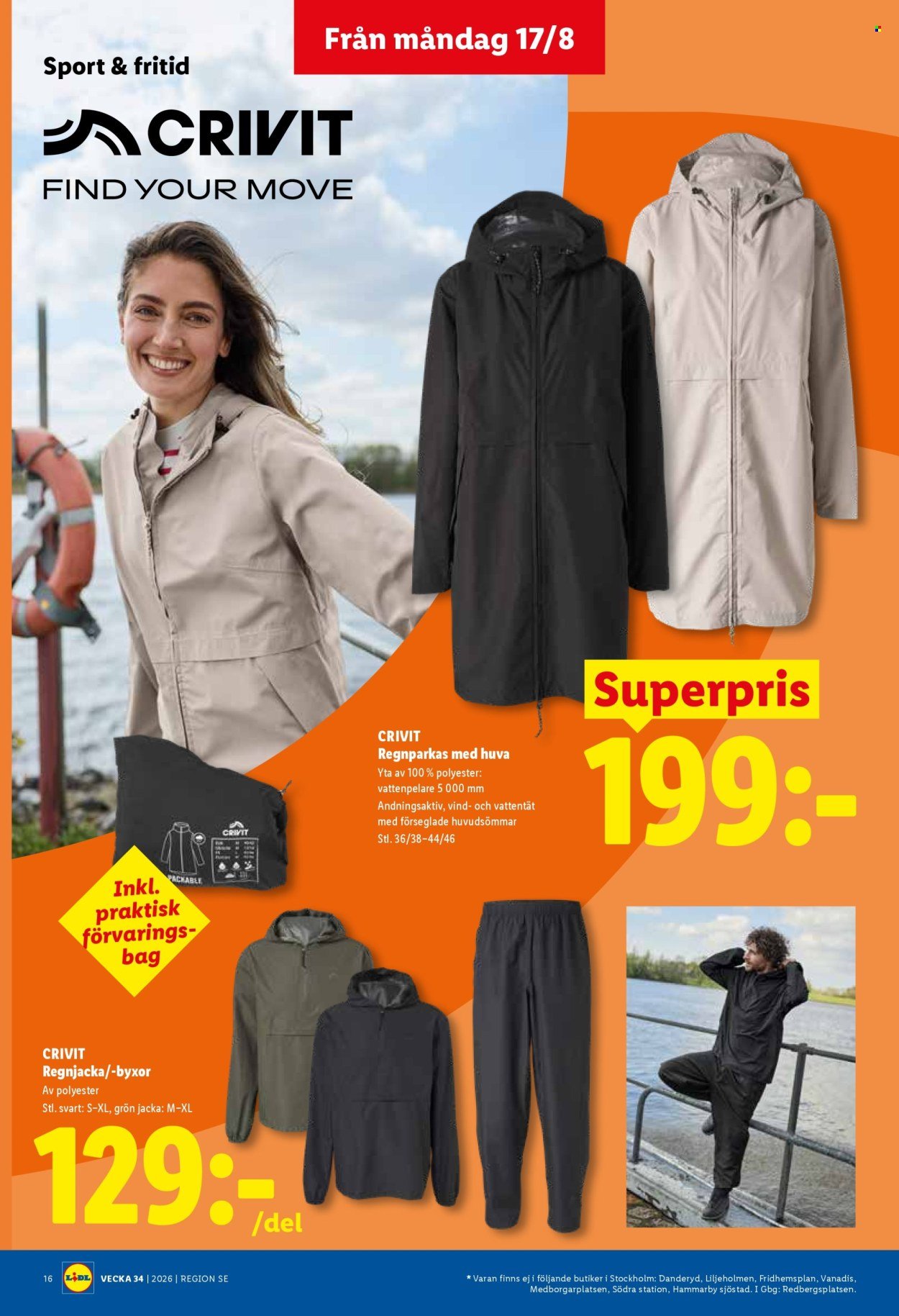 LIDL reklamblad - ERBJUDANDEN VECKA 34