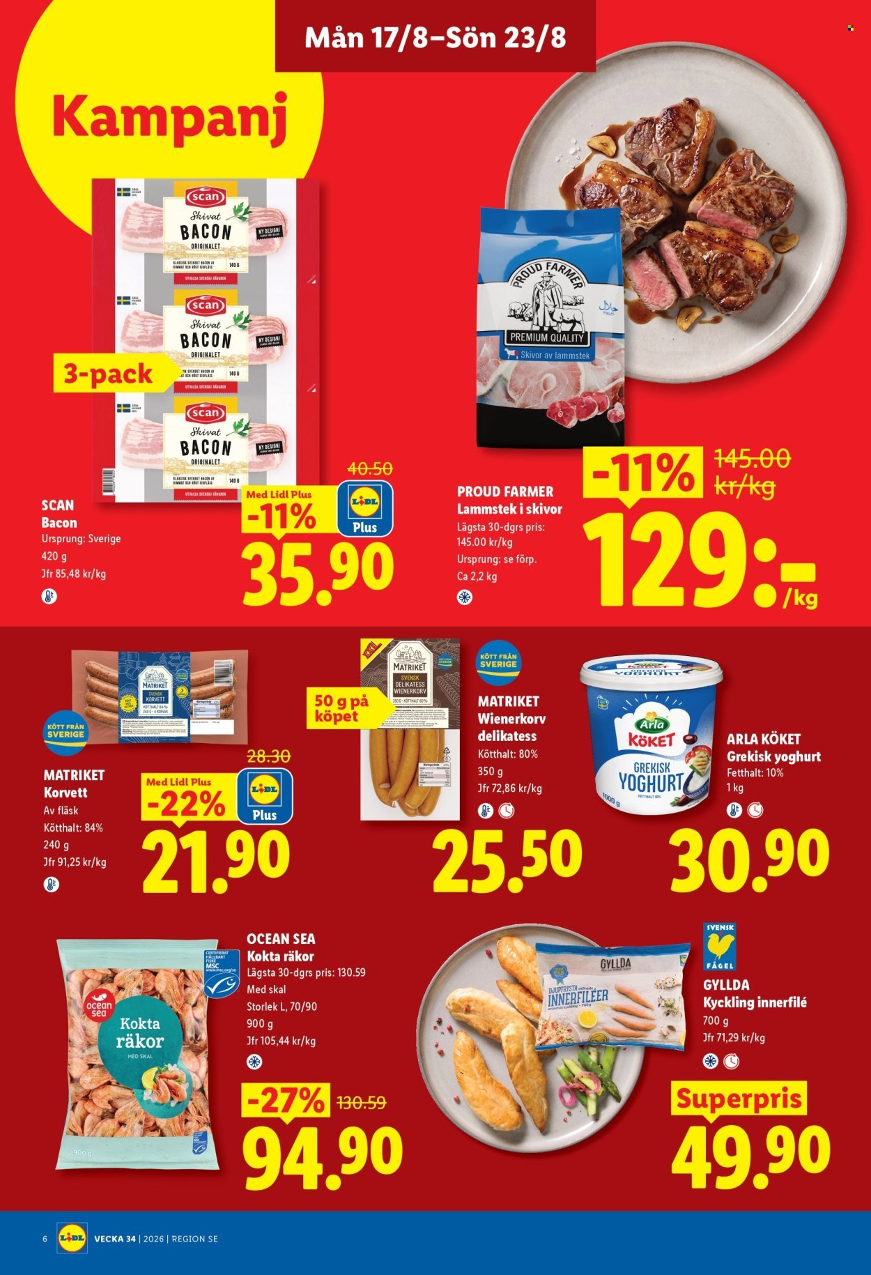 LIDL reklamblad - ERBJUDANDEN VECKA 34
